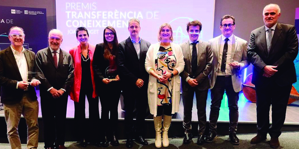 La segona edició dels Premis Joan Roget a la Transferència de Coneixement reconeixen tres casos d’èxit del sistema català de recerca