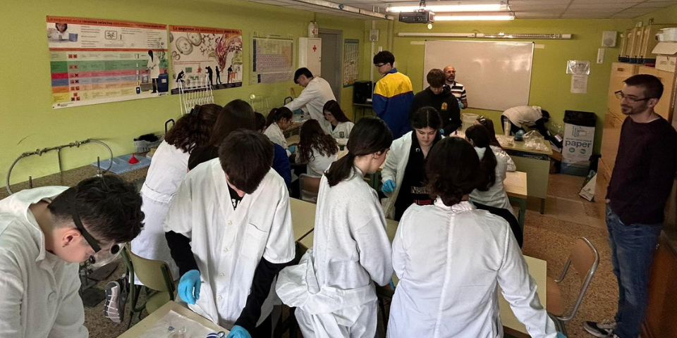 85 Joves Talents Científics visitaran les Escoles Agràries d’Alfarràs i del Pallars i l’ETSEAFiV de la UdL el 10 i el 27 de maig